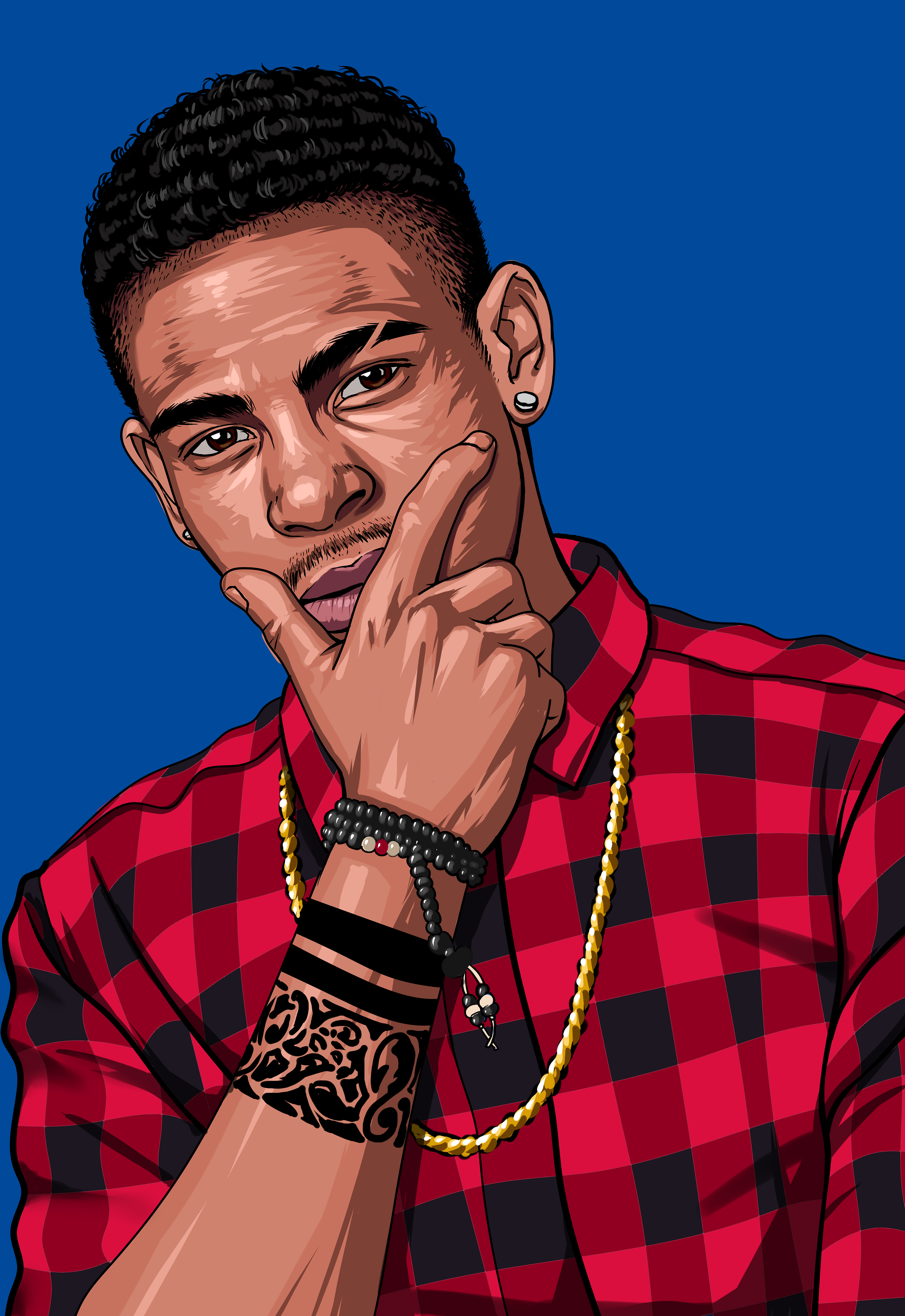 2020上半年欧美风头像合集|插画|商业插画|东岸歌 - 原创作品 - 站酷