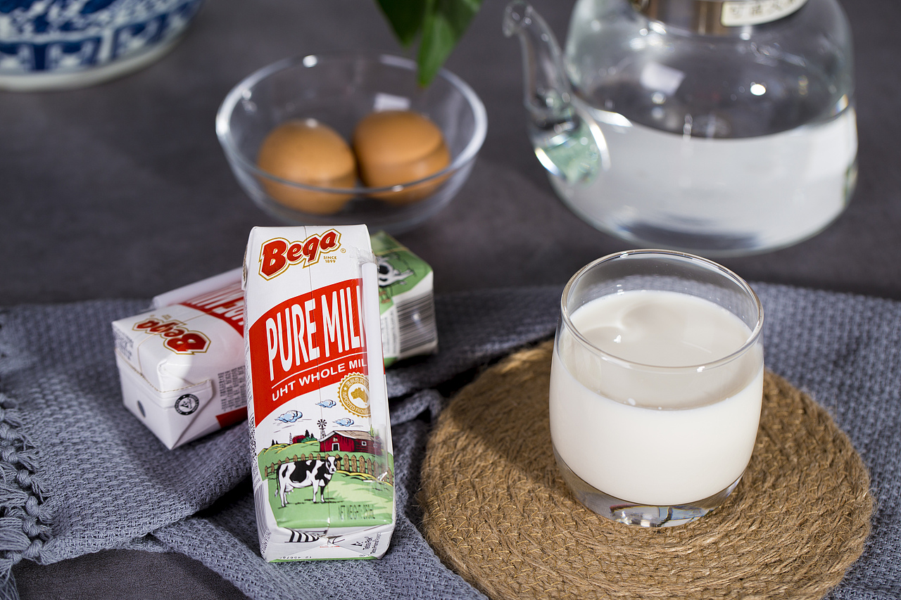 澳大利亚进口百嘉全脂纯牛奶