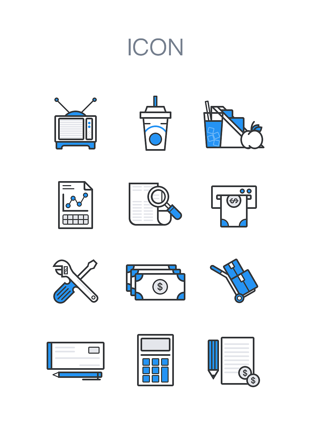 ICON练习（图ZNjE1MTkxOTY=） - 图标 - 站酷设计师隔壁家的蜀黍原创素材 - 站酷ZCOOL