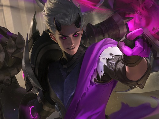 《王者荣耀》狂铁—特工战影绘画过程