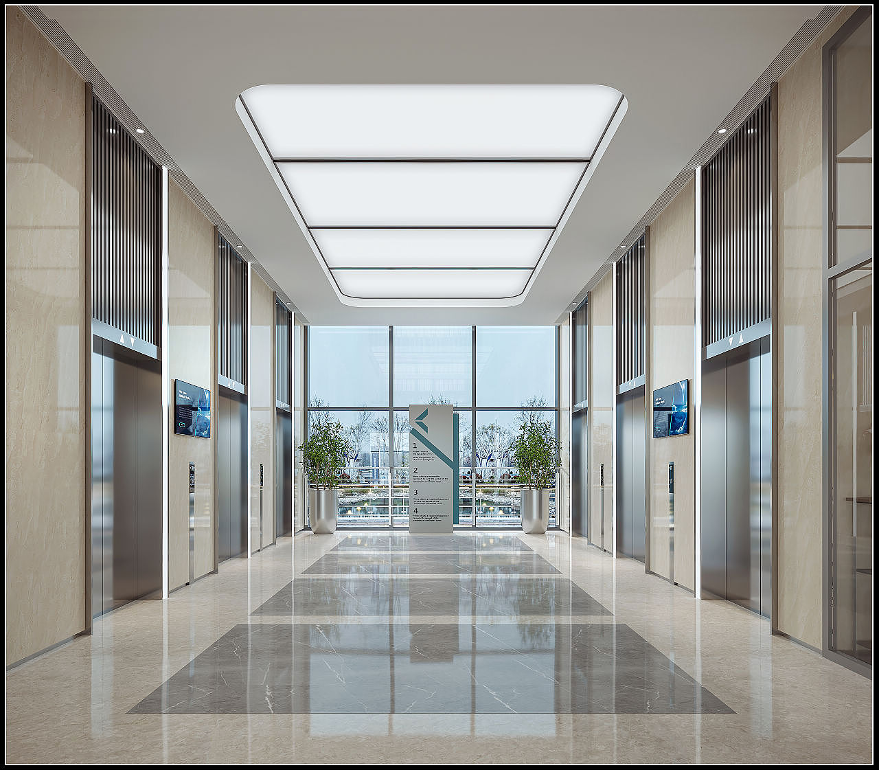 筋斗云效果图 办公展示