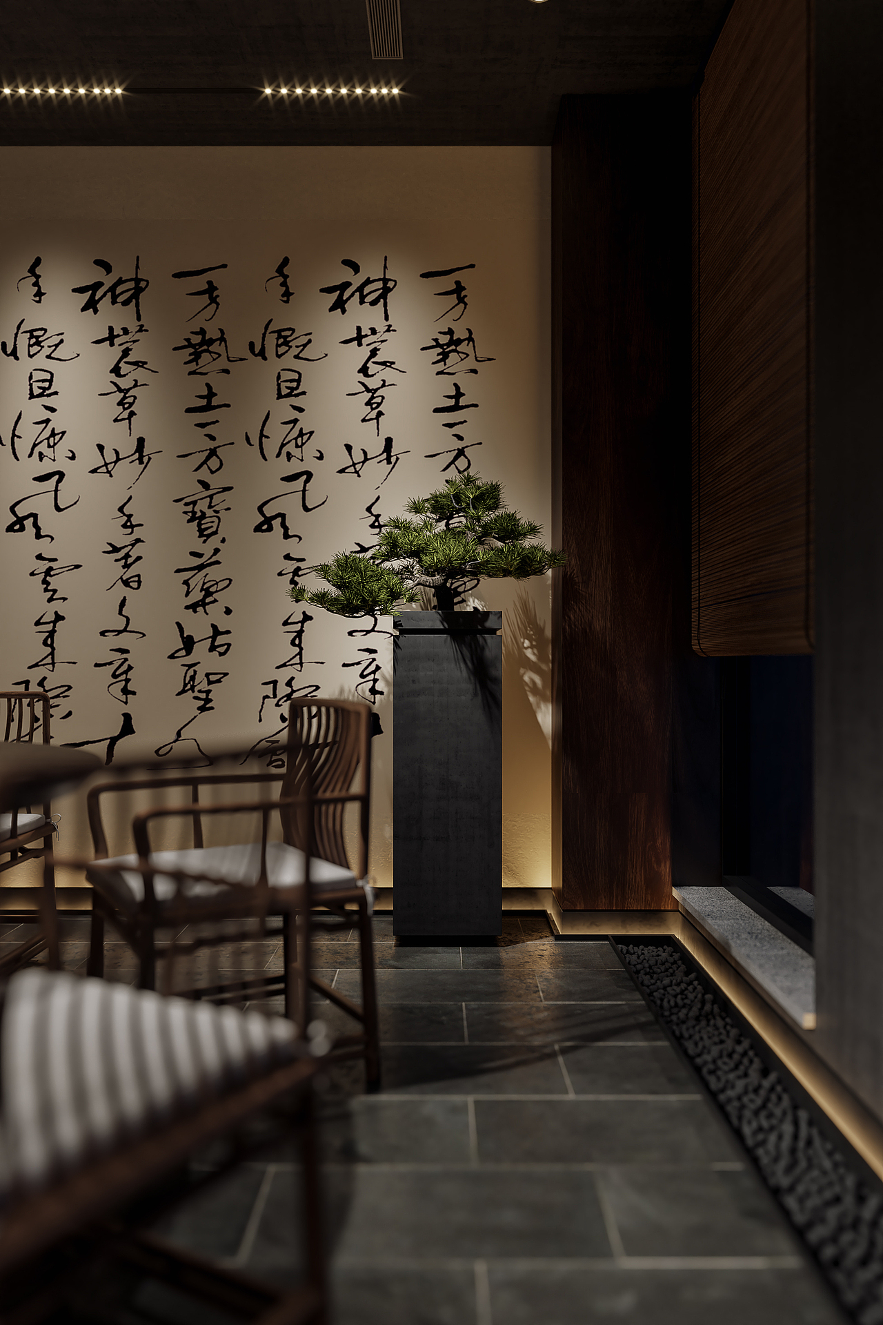 中餐厅（图ZMjA4OTQ3MzEy） - 家装设计 - 站酷设计师SeyHiYLL原创素材 - 站酷ZCOOL