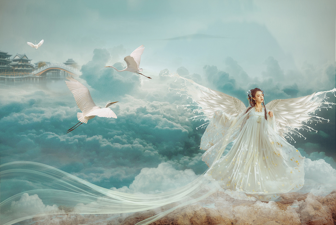 《灵仙图志·翩若惊鸿》 - 原创作品 - 站酷(zcool)