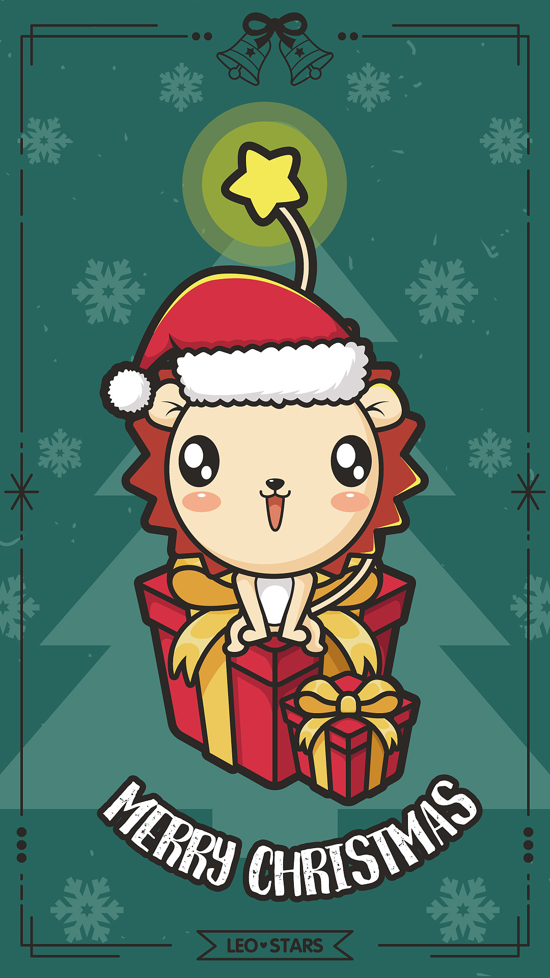 祝福大家圣诞节快乐～|插画|创作习作|小狮子leo - 原创作品 - 站酷