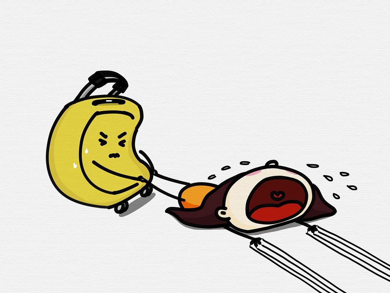 拖延症重症患者,总是赶不上车