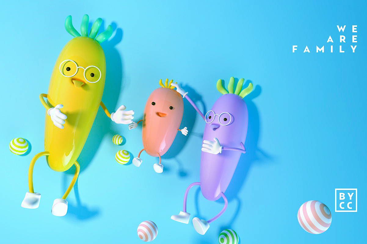 一些 C4D 作业整理（图ZMTA5ODUzNTky） - 海报 - 站酷设计师Aloe芦荟原创素材 - 站酷ZCOOL