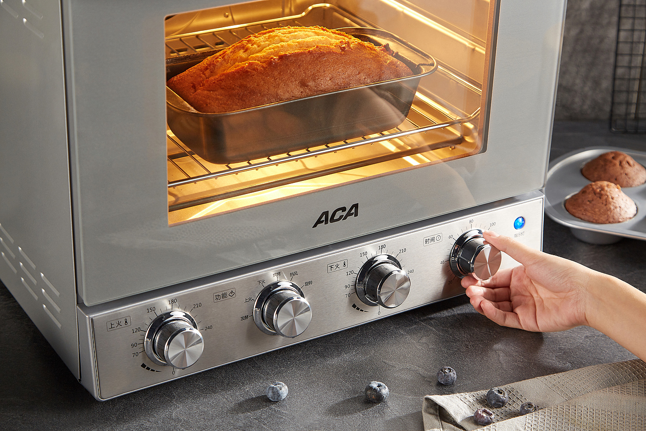 「产品平面摄影」-ACA品牌电烤箱场景【匡目视觉作品】