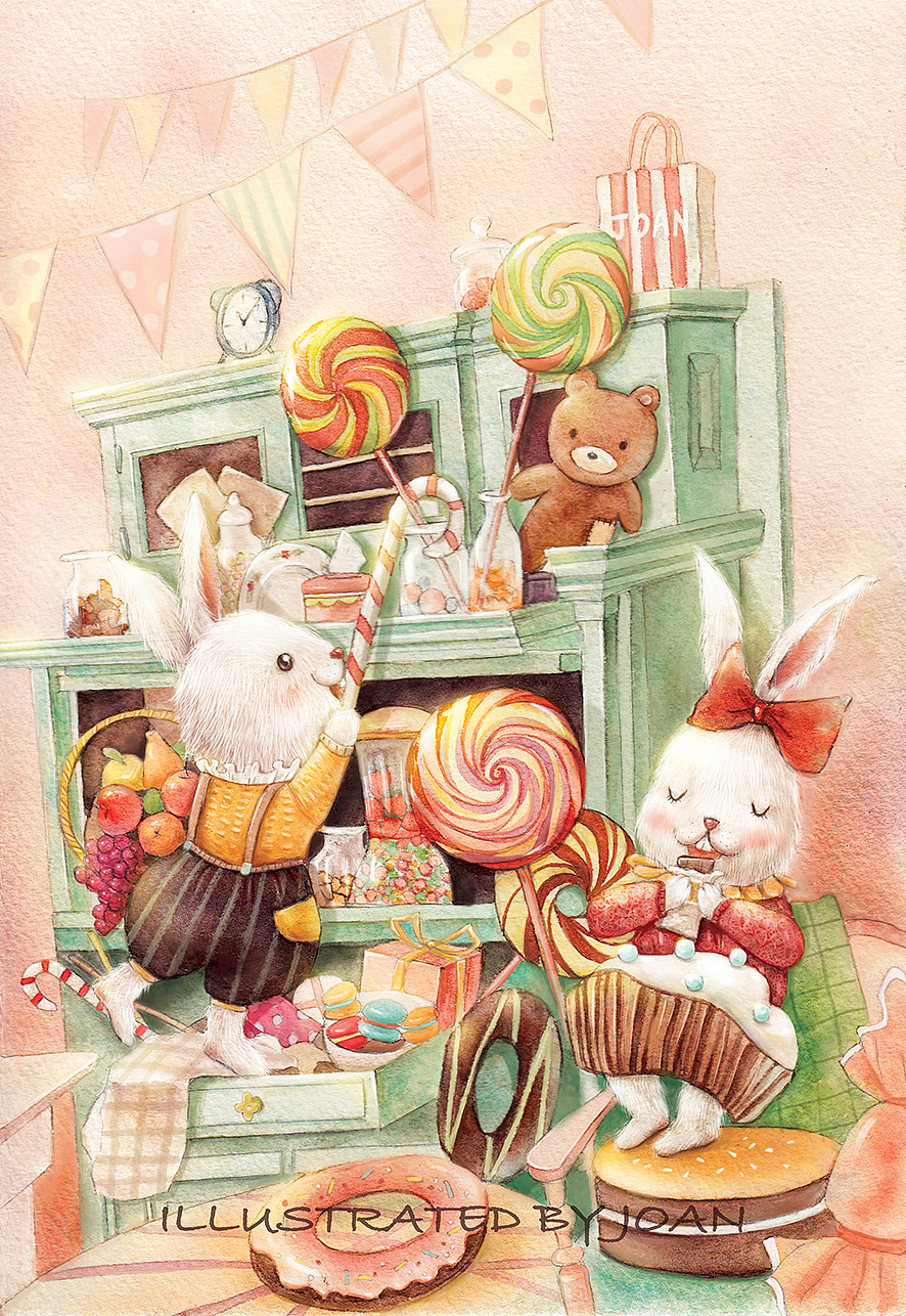 糖果兔子(儿插封面)