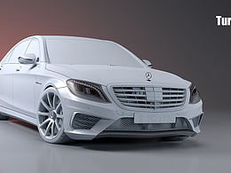 Benz S63 AMG 建模