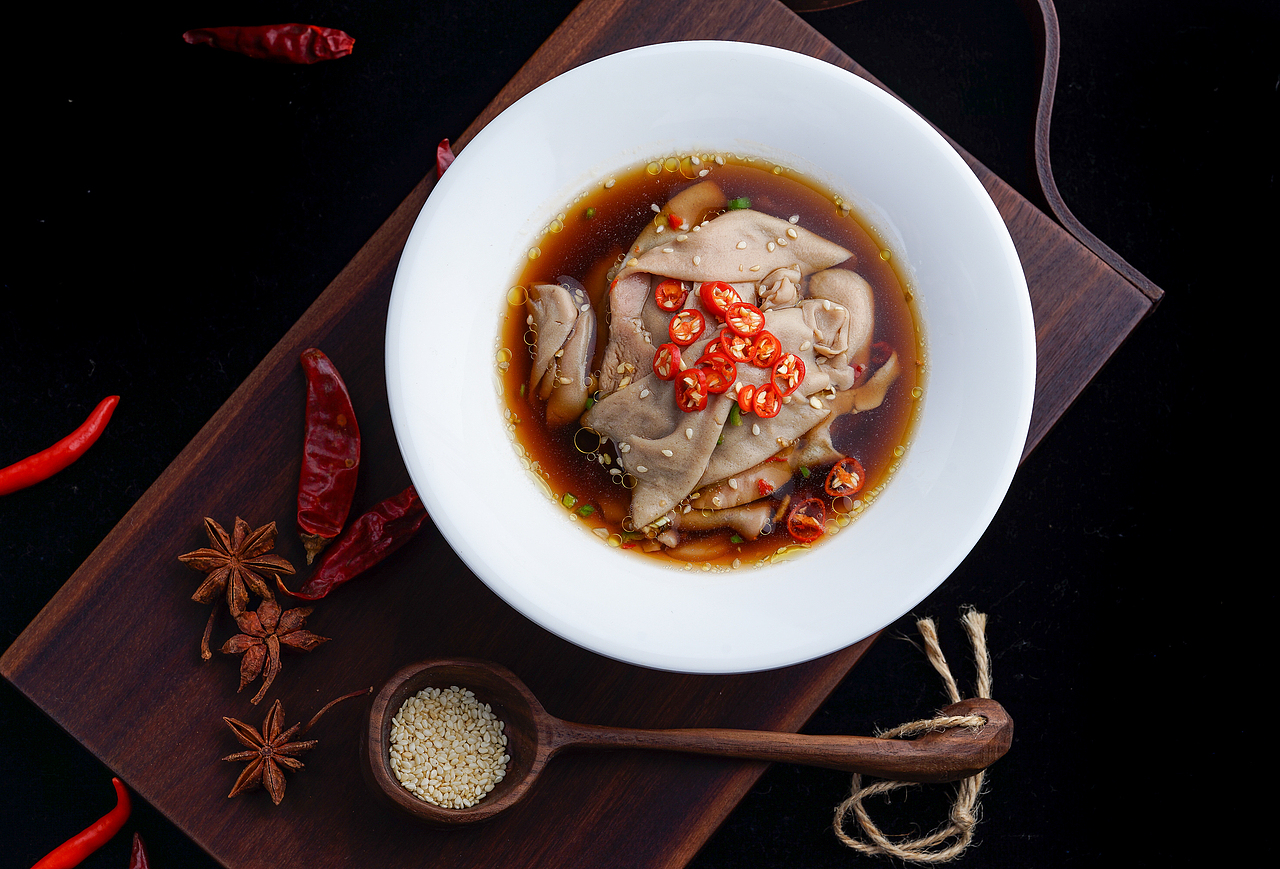 重庆老火锅菜单拍摄