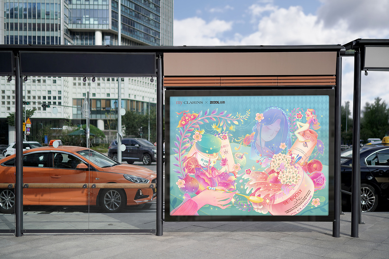 #my CLARINS 寻找天然好食肌#美肌派对（图ZMjk4NDY4MDEy） - 海报 - 站酷设计师Summer梓轩原创素材 - 站酷ZCOOL