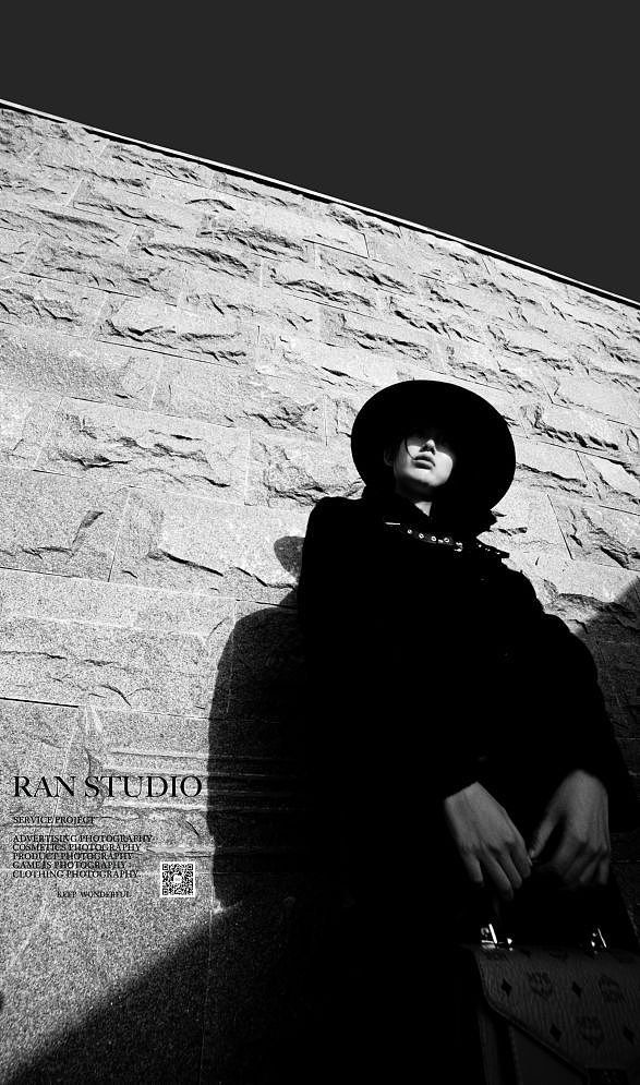 超广角时尚人像