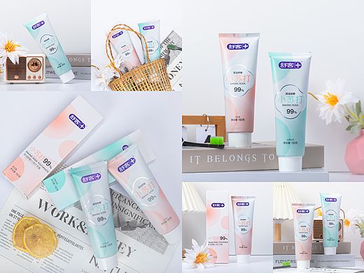 居家静物拍摄｜牙膏产品拍摄