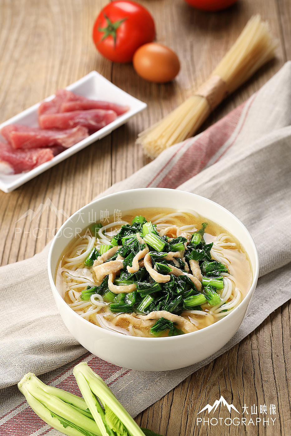 早餐-米线拍摄