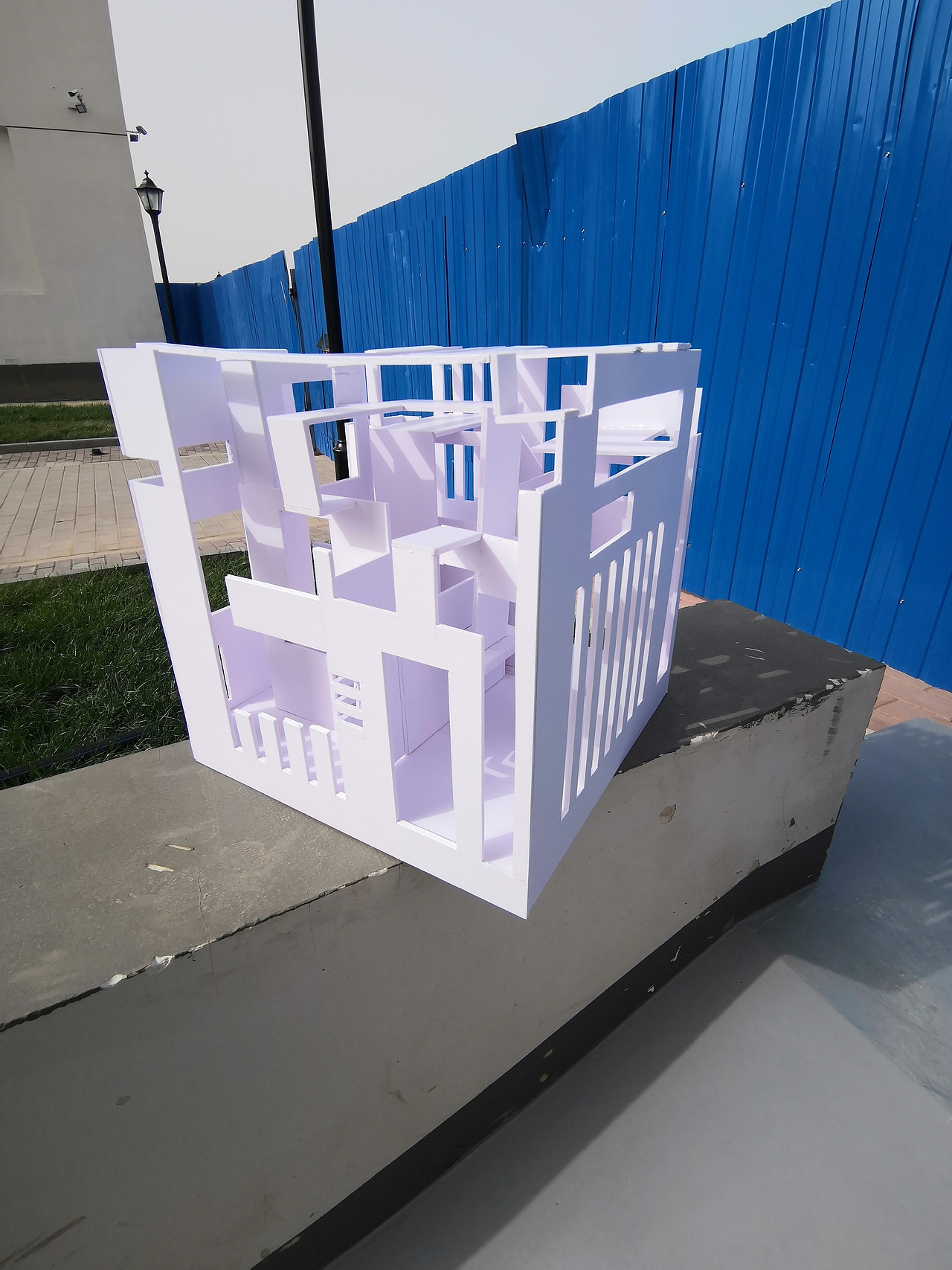 空间立体构成内与外