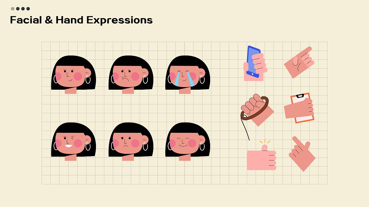 人物情绪板练习