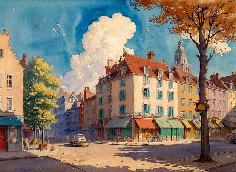 AI绘画档案馆|生活