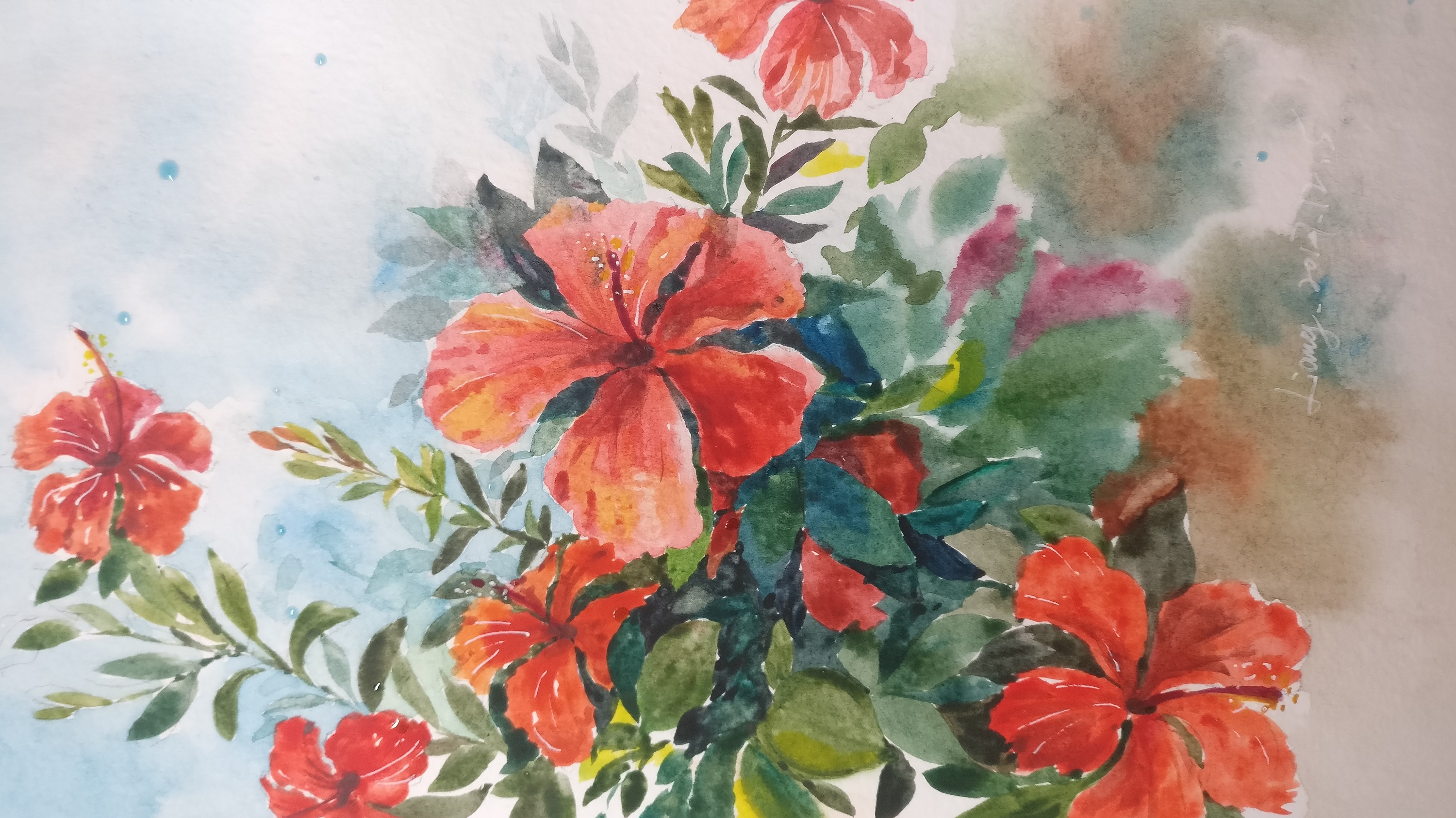 水彩练习|插画|插画习作|三蘑菇 - 原创作品 - 站酷 (zcool)