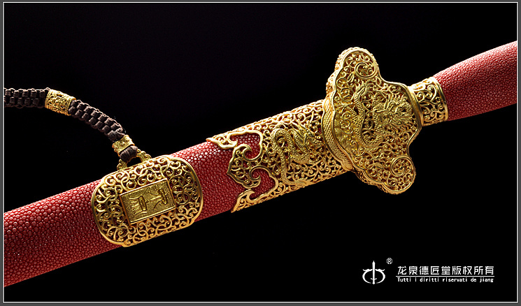 龙泉刀剑-泉宗-康熙佩剑|尊享版(dj-2710)