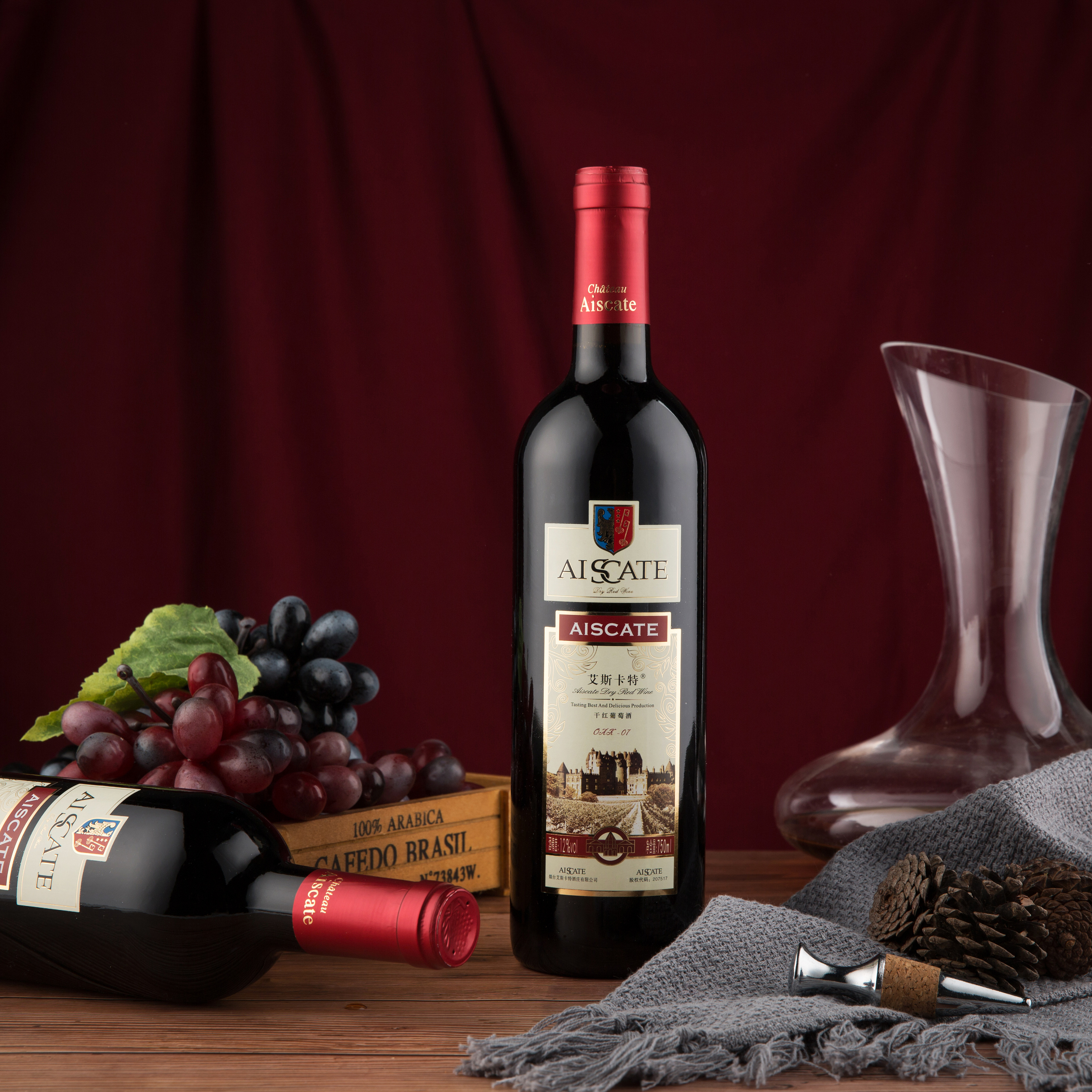 电商淘宝产品拍摄红酒拍摄