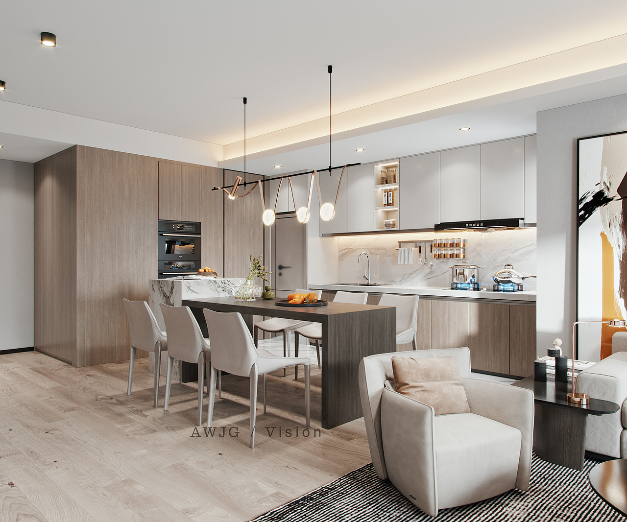 现代家装（图ZMjUzNTc5Mzgw） - 家装设计 - 站酷设计师阿文精工原创素材 - 站酷ZCOOL