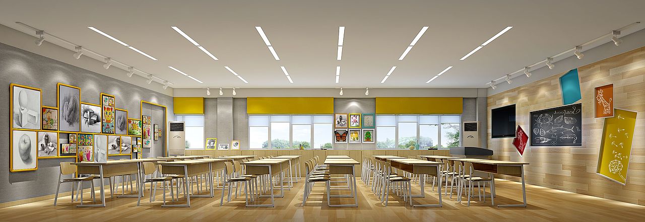 东莞和谷设计——阳光第一小学（图ZMjYzNjY5NDY0） - 其他空间 - 站酷设计师东莞和谷设计原创素材 - 站酷ZCOOL