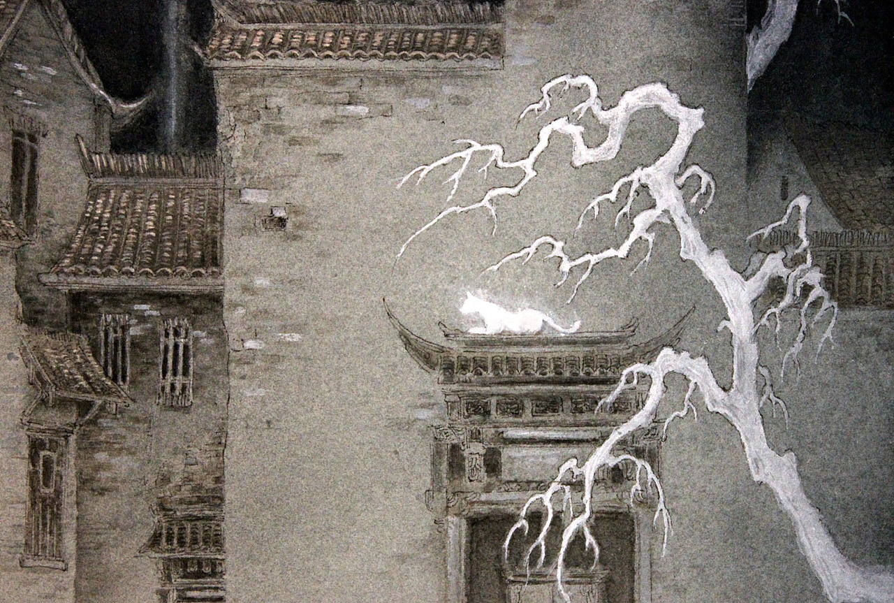 【中国百鬼·合集一】烛阴、傒囊、虬褫·····（图ZNDAwNDQyNzI=） - 其他 - 站酷设计师画师杉泽原创素材 - 站酷ZCOOL