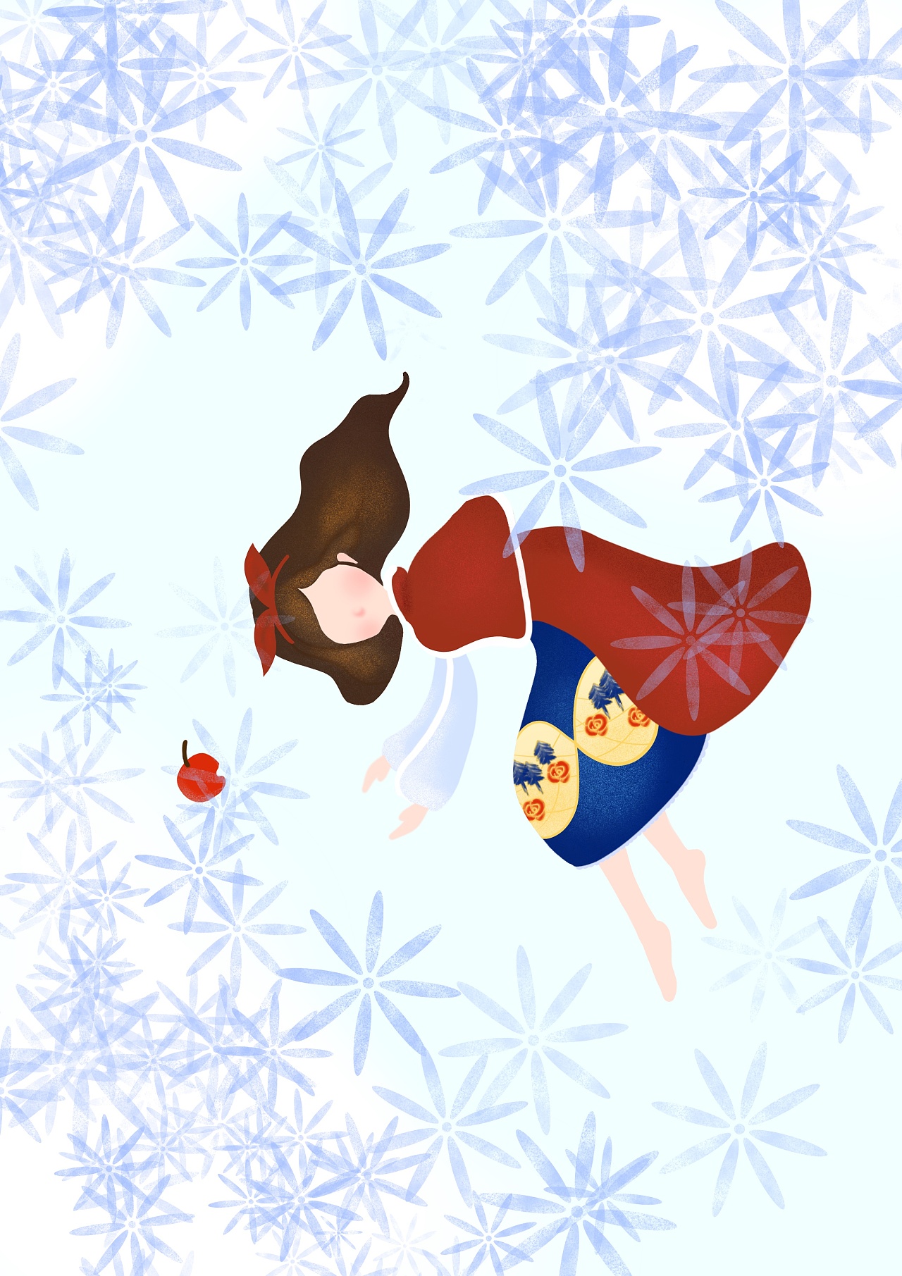 白雪公主（已商用）|插画|儿童插画|阿珂miuki - 原创作品 - 站酷 (ZCOOL)