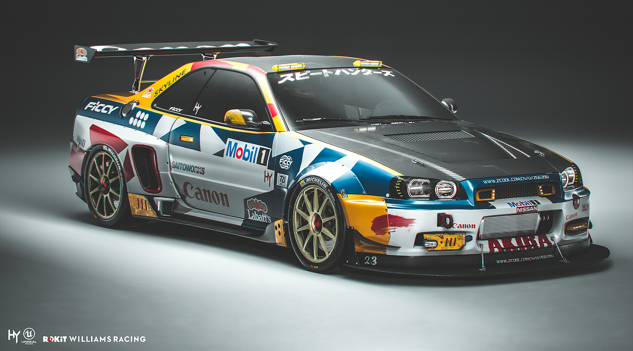 r34 _f1威廉姆斯涂装