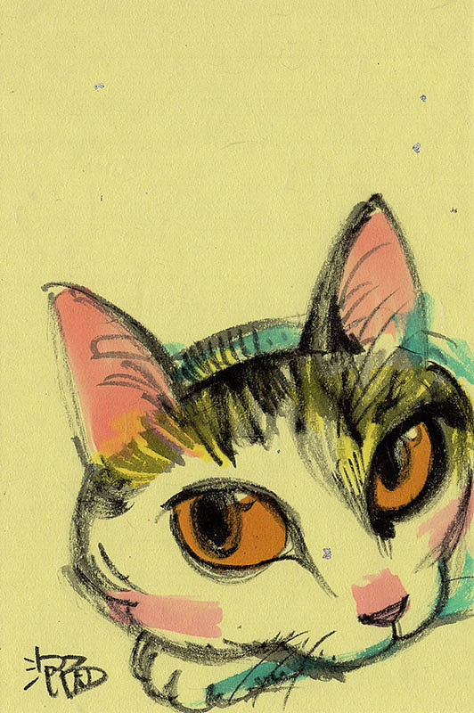 猫们~~（图ZNjUzMDQ4NzY=） - 绘画 - 站酷设计师还是一碗泡面原创素材 - 站酷ZCOOL