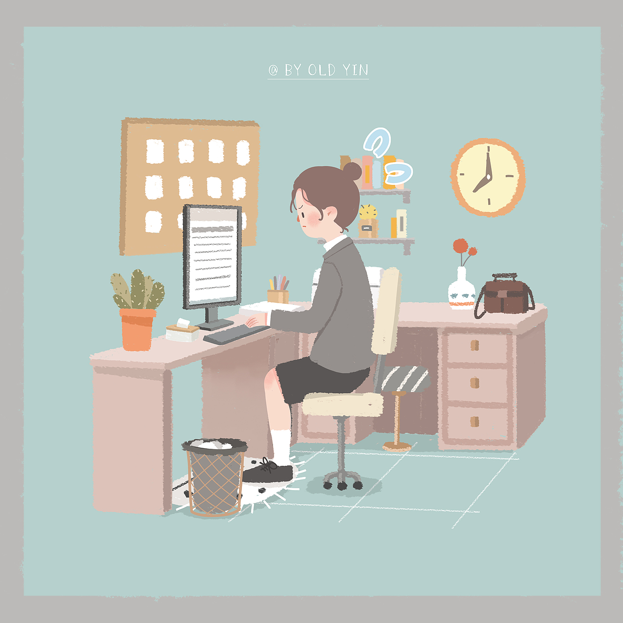 抵达公司,打工人的一天算是正式开始了。你忙的焦头烂额,心里只想着:快点下班吧!晚上还有综艺和肥皂剧等着你呢~