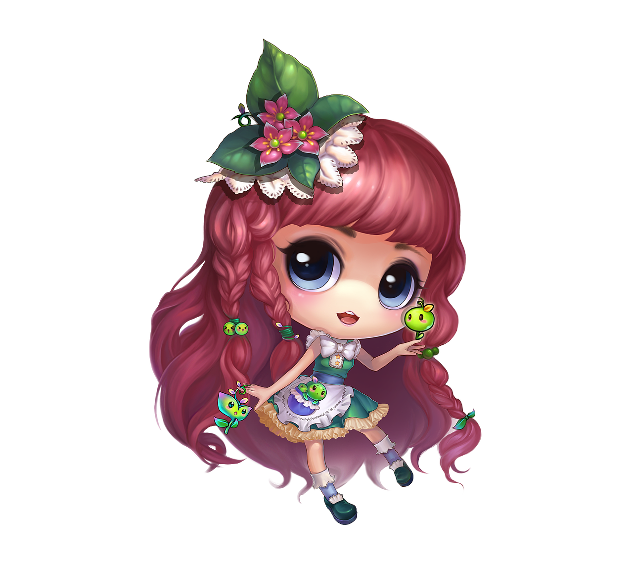 一些Q版~（图ZMTM1NzQxODYw） - 游戏原画 - 站酷设计师小吱桃桃原创素材 - 站酷ZCOOL