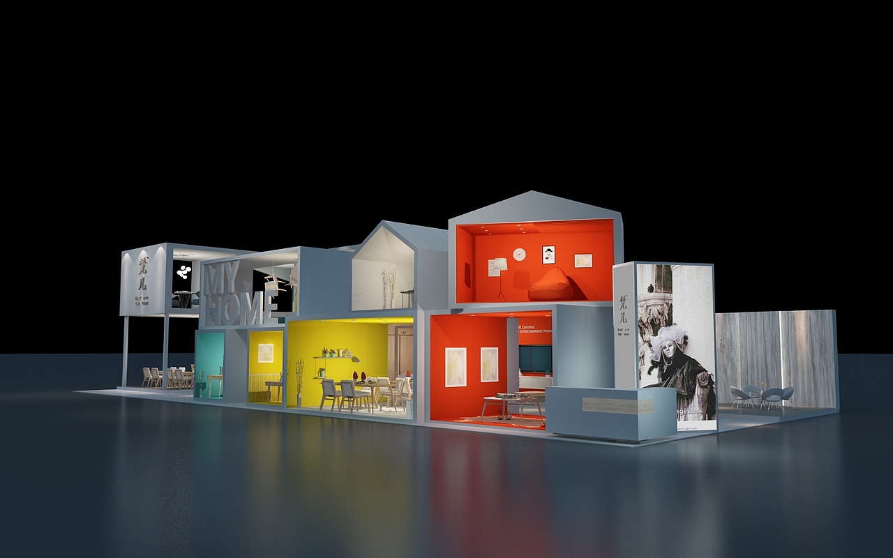 概念性家居（图ZMTQwMjg4Mzg4） - 建筑/空间 - 站酷设计师阿斯顿01原创素材 - 站酷ZCOOL