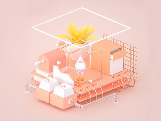 C4D小練（個人主頁-ZMzkxOTI5MjQ=） - 場景 - 站酷設(shè)計師XIMAOIX原創(chuàng)素材 - 站酷ZCOOL