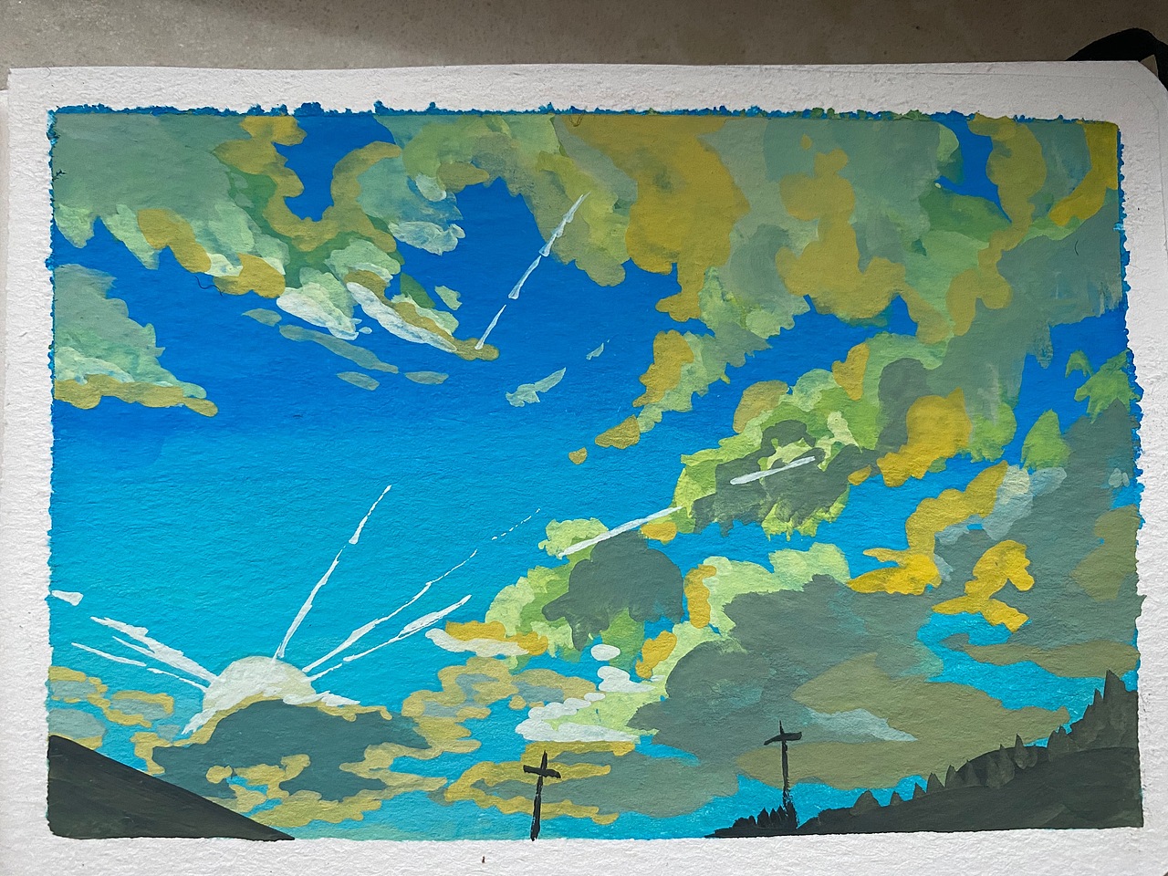 暑假的练习（图ZMjY4MjAzMjIw） - 商业插画 - 站酷设计师六咩咩原创素材 - 站酷ZCOOL