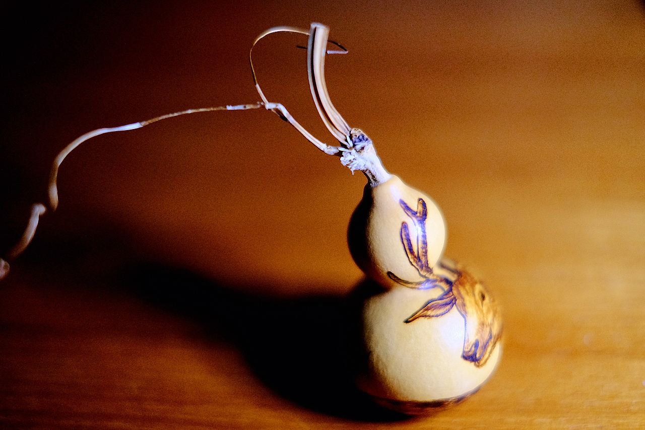 一鹿顺风，葫芦烙画（图ZMjQ3MzM0NDg4） - 其他 - 站酷设计师SamRock原创素材 - 站酷ZCOOL