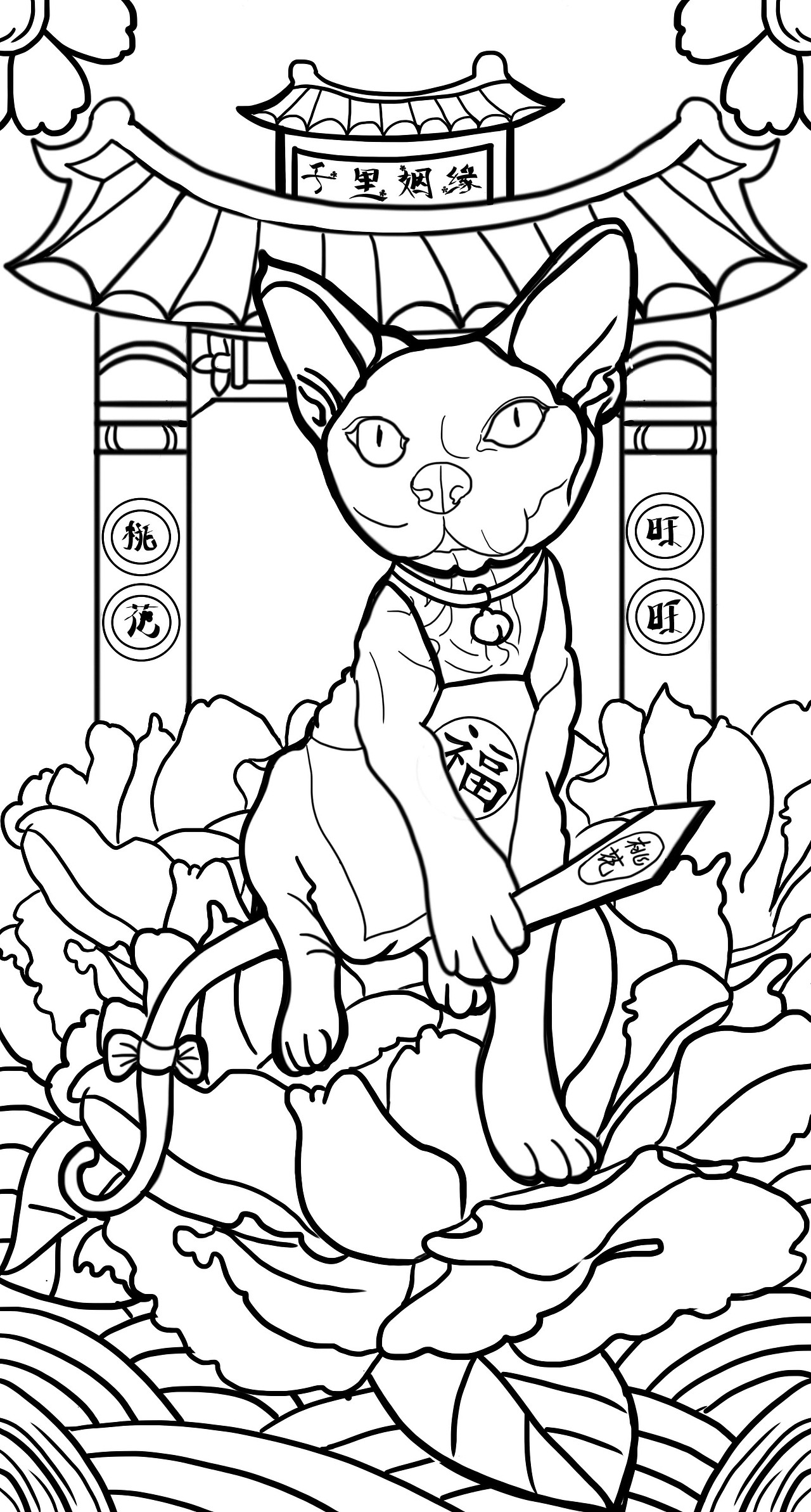 猫猫定制插画