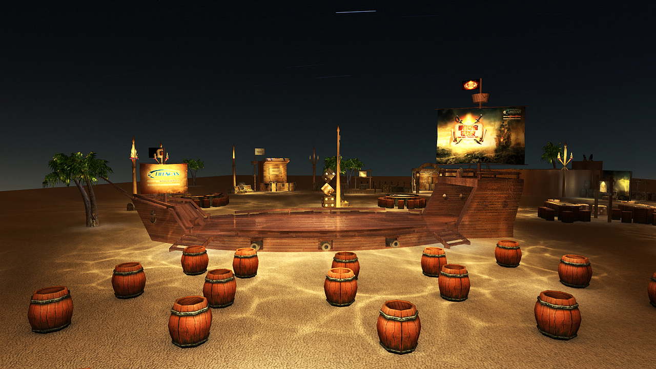 海盗|三维|场景|120371147 - 原创作品 - 站酷 (zcool)