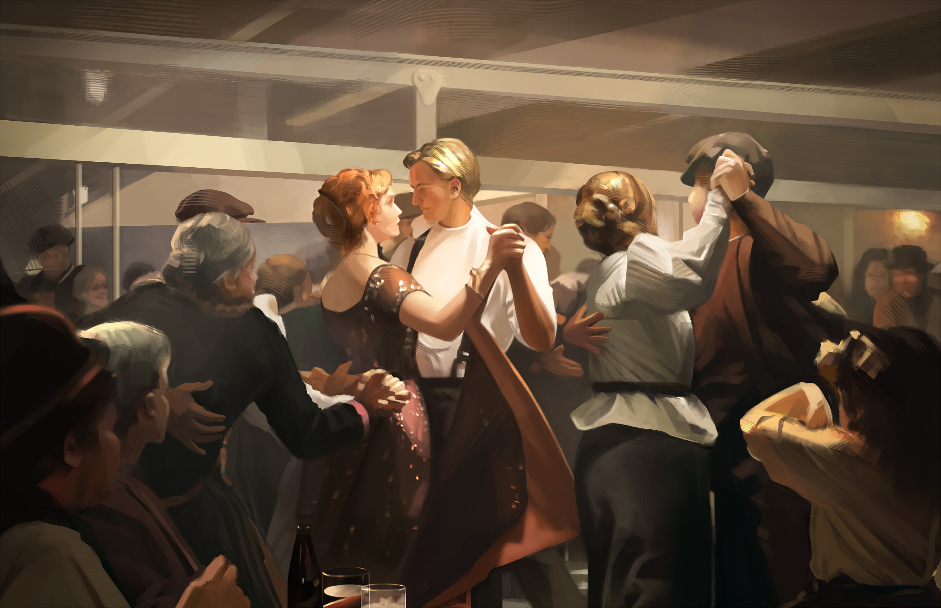 舞会|插画|创作习作|皖玫 - 原创作品 - 站酷 (zcool)