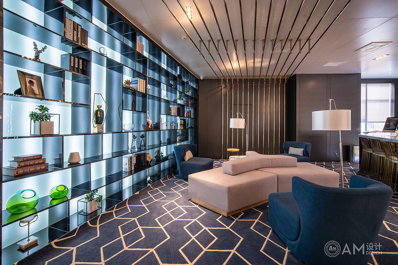 雷雨明|西安金磐酒店陈设设计 br> br>在空间软装搭配上,每一件在空间