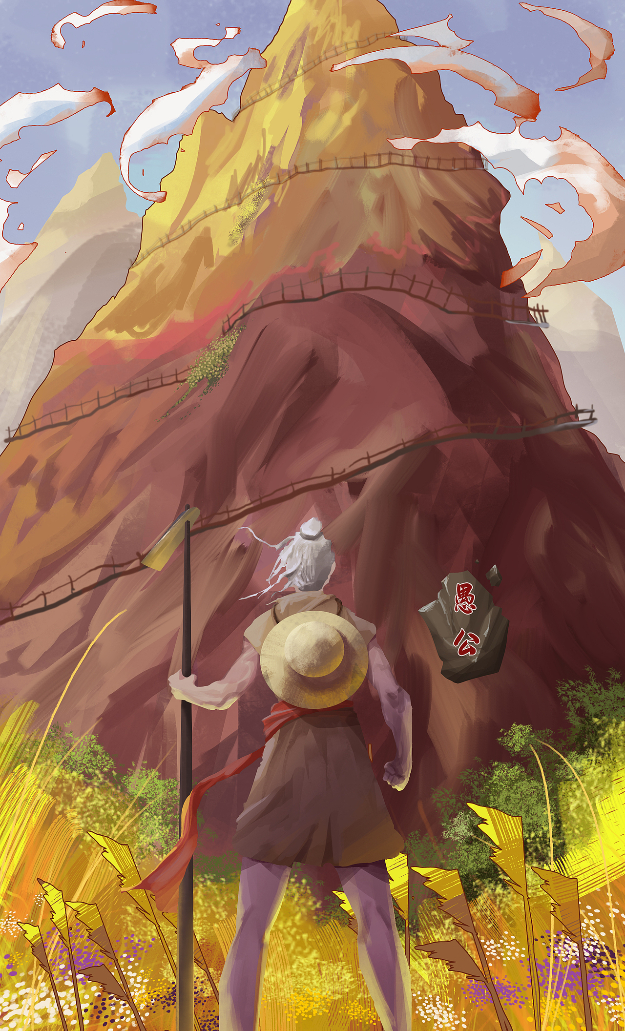 中国神话人物传说插画（图ZMjMxODAzOTAw） - 商业插画 - 站酷设计师长街LONG原创素材 - 站酷ZCOOL