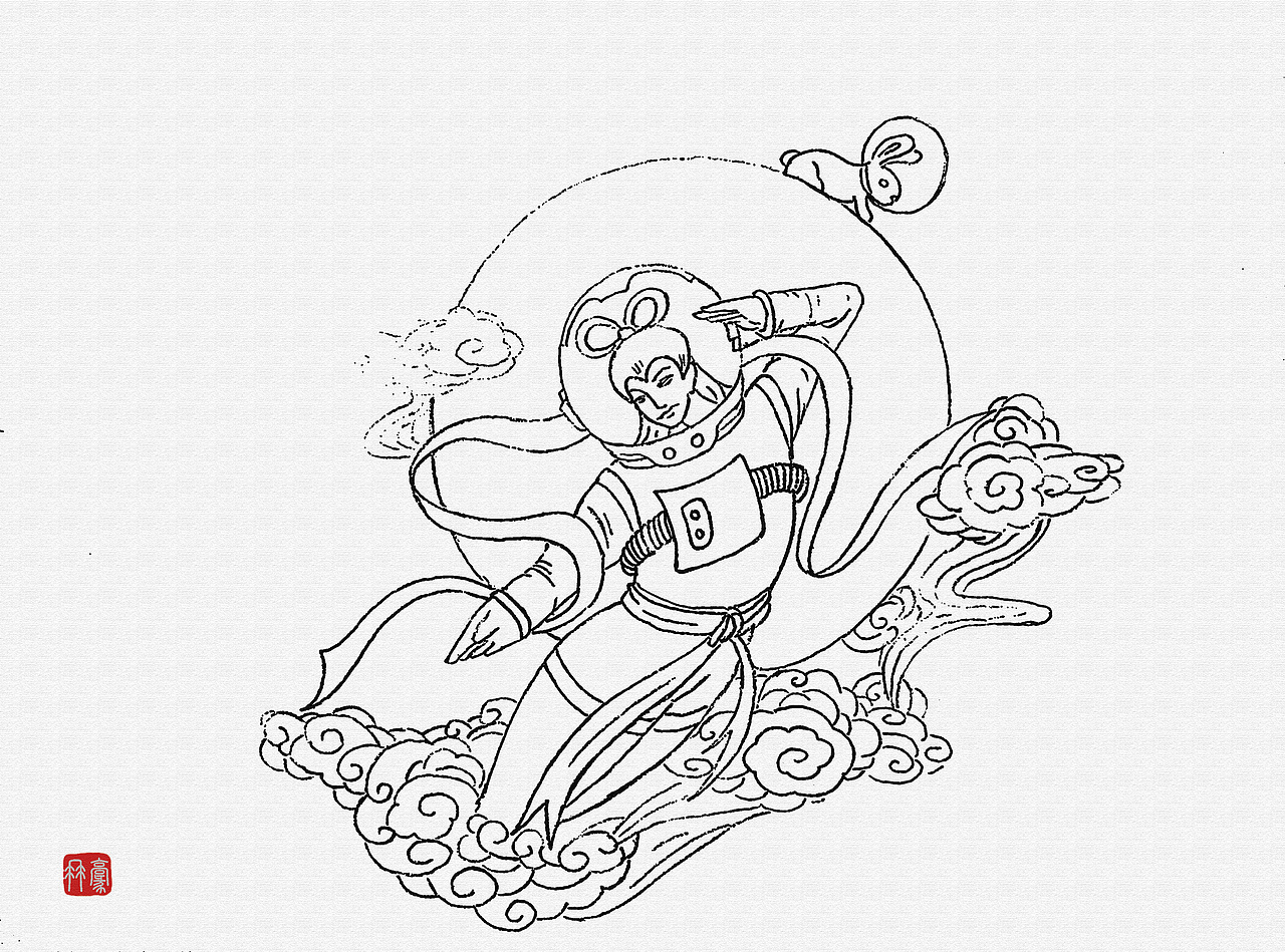 玉雕设计稿（图ZOTQ3MjAyMjQ=） - 艺术插画 - 站酷设计师王豪冉原创素材 - 站酷ZCOOL