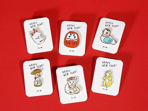 白鯨咖啡新年合作款包裝設(shè)計（個人主頁-ZNDIyMjg0MzY=） - 商業(yè)插畫 - 站酷設(shè)計師hedgehog_studio原創(chuàng)素材 - 站酷ZCOOL