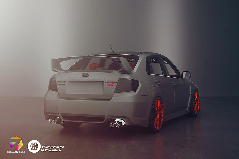 竞速车改装配色