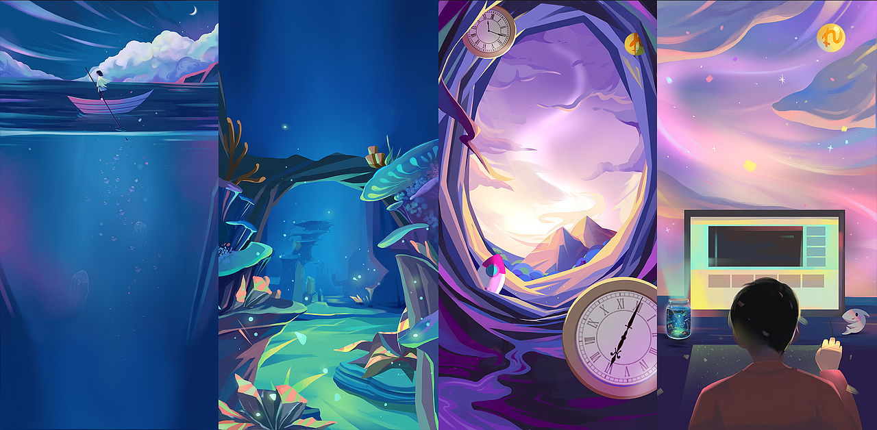 kiekie2018作品集（图ZMTQzMTc1OTAw） - 商业插画 - 站酷设计师kk橙月原创素材 - 站酷ZCOOL