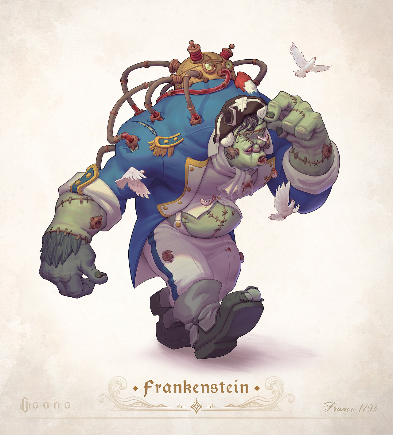 大革命狂想曲（圖ZMjg0NzIzNDM2） - 游戲原畫 - 站酷設(shè)計(jì)師DreamingD原創(chuàng)素材 - 站酷ZCOOL