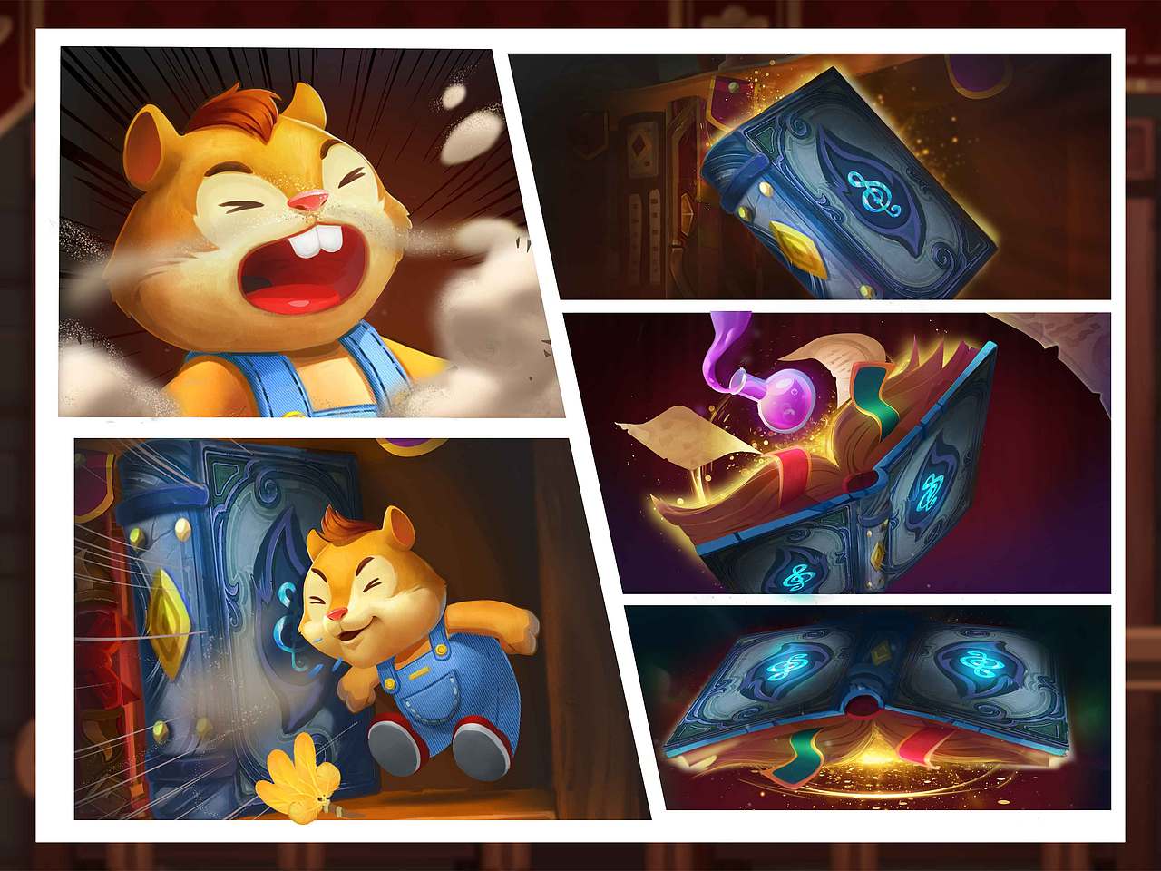 漫画及线下教材设计