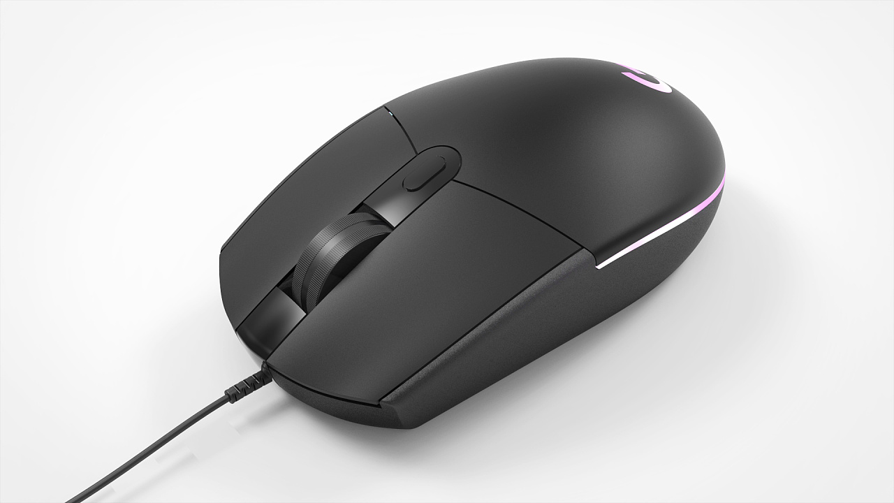 鼠标建模渲染练习|三维|产品|不加糖的豆汤 - 原创作品 - 站酷 (zcool