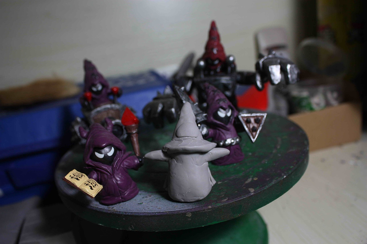 英雄联盟蓝色小兵手办+制作分享（图ZMTEzNjc2MjA=） - 手办/模玩 - 站酷设计师熊屁屁原创素材 - 站酷ZCOOL
