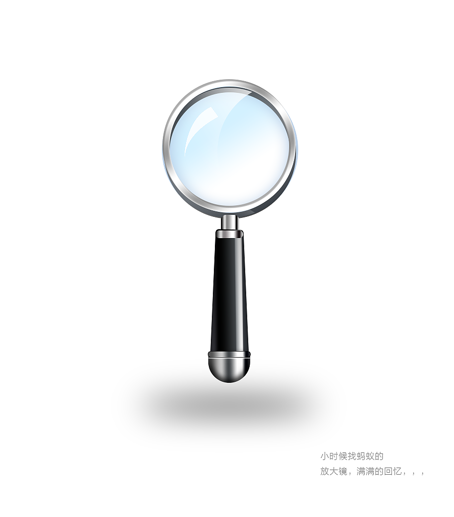 图标的练习,基本上是临摹。时钟、放映机、沙漏、铅笔、相机、放大镜、飞船等等